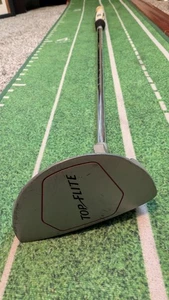 Top Flite Mid Compact Mallet Putter Green Bay Packers Superstroke Grip LEFT 35" - Picture 1 of 11