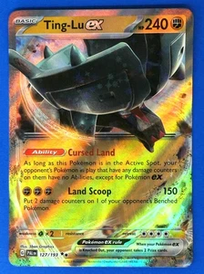 SV02: Paldea Evolved Ting-Lu ex #127/193 POKEMON CARD - Picture 1 of 2