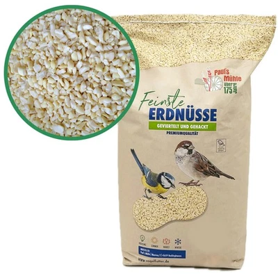 Erdnüsse geviertelt gehackt NEUE ERNTE 2025 Premiumware von Paul's Mühle - Bild 1 von 4