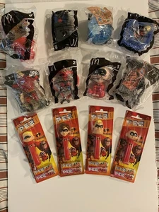 DIE UNGLAUBLICHEN McDonald’s und PEZ 2004 komplette Sammlung originalverpackt - Bild 1 von 10