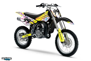 Graphics Kit for Suzuki RM85 (2001-2023) RM 85 Raid Series - YELLOW - Bild 1 von 8
