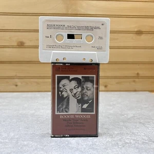 BOOGIE WOOGIE by Meade Lewis PETE JOHNSON & Albert Ammons (CASSETTE, 1981, BOMC) - Picture 1 of 4