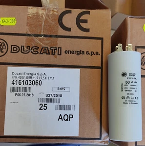 DUCATI - CONDENSATORE 50 MICRO 5% - Foto 1 di 1