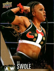 2021 Upper Deck AEW Wrestling - Gold Parallel #41 Big Swole - Bild 1 von 2
