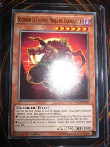 YU-GI-OH! COM NICHIRIN LE CHUNIN NINJA DU CREPUSCULE MP16-FR187 MINT NEUF ED 1 - Picture 1 of 1