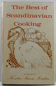 The Best of Scandinavian Cooking by Kerstin Simon London cookbook 1968 Vintage - Picture 1 of 19