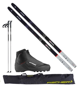 Atomic Langlaufski-Set Savor XC Grip - Ski + Bindung + Schuhe + Stöcke + Skisack - Bild 1 von 6