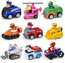 Pat Patrouille 9 Figurines Paw Patrol Jouet Chien Ryder Chase Marshall Voiture 