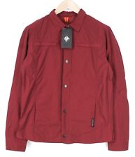 TUCANO URBANO Febo Men Jacket L Cotton Blend Red Windproof Breathable Moto