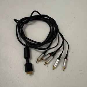 Cable AV Componente Playstation YPbPr Marca Sony Oficial OEM PS2 y PS3 Punta Dorada - Imagen 1 de 6