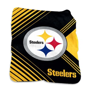 Pittsburgh Steelers NFL 60" x 80" Plüsch Überwurf Decke, weich & warm - Bild 1 von 1