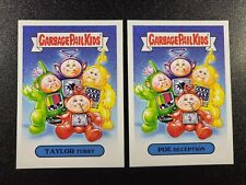 Teletubbies Tinky Winky Po Dipsy Laa-Laa Spoof Garbage Pail Kids 2 Card Set