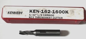 Kennedy KC3 Throwaway 5/32" (4.0mm) Long Series Carbide Slot End Mill - Picture 1 of 4
