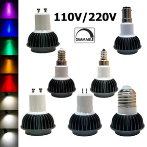Dimmable Led Spotlight 5W Decorative Energy Spot Halogen Vintage Light Bulbs COB - Picture 1 of 14