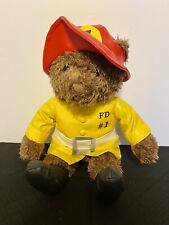 GUND American Heroes Heads & Tales Freddy the Firefighter Teddy Bear Plush
