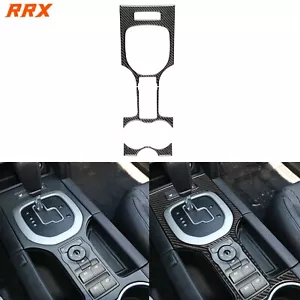 Real Carbon Fiber Center Console Gear Shift Panel Cover For Pontiac G8 2008-2009 - Foto 1 di 22