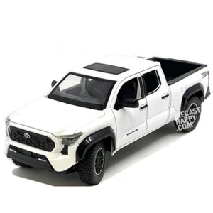 2024 Toyota Tacoma TRD Pro Off-Road 1:24 Scale Diecast Model White - Picture 1 of 4