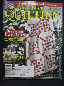 American Patchwork & Quilting Magazine, June 1998 [Single Issue Magazine] - Picture 1 of 3