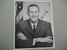 Donn Eisele Autographed (Autopin) Photo