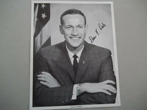 Donn Eisele Autographed (Autopin) Photo - Picture 1 of 1