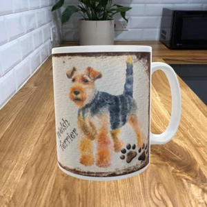 Taza de café Welsh Terrier 11 oz tema de oración para dormir de mi perro 111DRMUG - Imagen 1 de 2