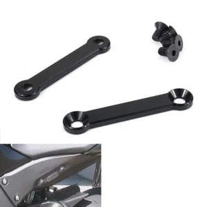CNC Footpeg Blanking Plates Aftermarket Use Fit For Kawasaki Ninja 250 2018-2021 - Foto 1 di 7