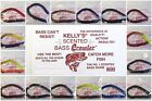 KELLY'S® BASS CRAWLER™ SCENTED PLASTIC WORMS WEEDLESS 17 COLORS USA MADE!