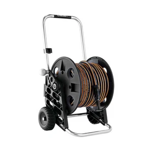 Claber Kit Pronto 30, carro portamanguera de aluminio y plástico con manguera de - Imagen 1 de 4