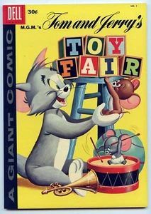 Tom and Jerrys Toy Fair #1 M.G.M. Silver Age 1958 NM- 9.2 DELL FILE COPY - Bild 1 von 2