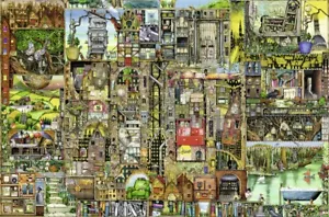 Ravensburger Soft Click Tech Bizarre Town 5000 Pc No.174300 2015 NIB - Picture 1 of 2