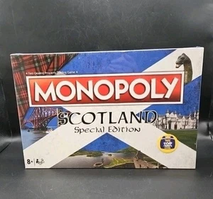 Monopoly SCOTLAND Special Edition Board Game 2022 NEW Factory Sealed RARE - Picture 1 of 9