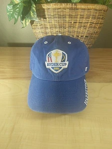 Gorra ajustable de golf Ryder Cup 2016 azul de 47’ marca bandera americana HAZELTINE OSFA  - Imagen 1 de 16