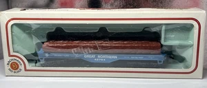 SCALA HO BACHMANN GRANDE NORD Flatcar con log 42764 - Foto 1 di 5