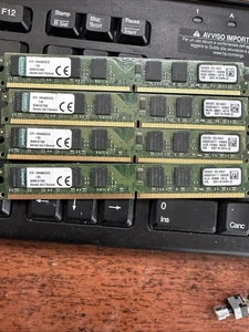 8GB  ram memoire KINGSTON KTH-XW4400C6/2G pc2-6400 800mhz DDR2 (4x2GB) - Foto 1 di 7