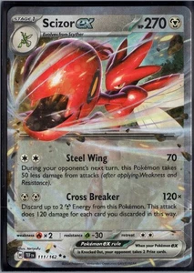 SV05: Temporal Forces #111/162 Scizor ex - Bild 1 von 2