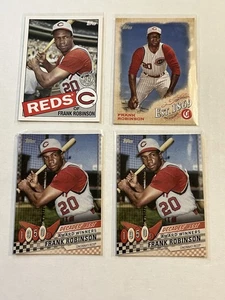 Topps Frank Robisnon Lot x4 Assorted Reds - Bild 1 von 2