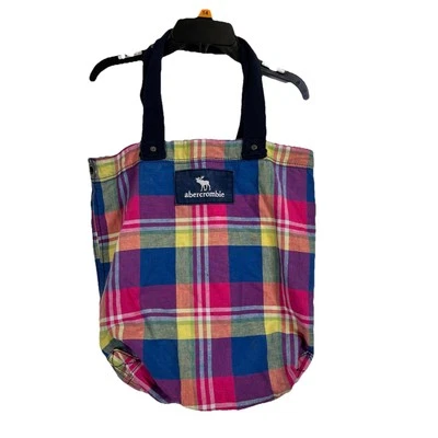 Bolso de Hombro Libro Abercrombie Vintage Y2K a Cuadros Varios Colores Foto 1 de 4
