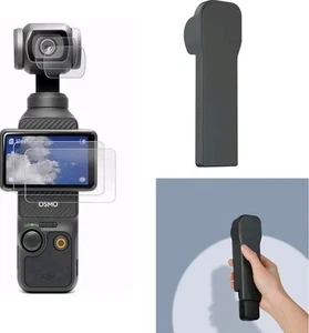 For DJI Osmo Pocket 3 Gimbal Screen Protectors 2 Pcs+Hard Protective Case Cover - Picture 1 of 4