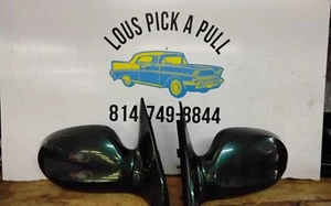 2002-2005 KIA SEDONA LEFT AND RIGHT SIDE POWER MIRRORS GREEN IN COLOR OEM... - Picture 1 of 24