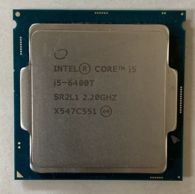 SR2L1 Intel Core i5-6400T Quad Core 2.20GHz 6MB L3 Cache Socket LGA1151 CPU Foto 1 de 2