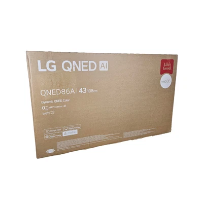 LG 43QNED86A6C 4K TV 43" Smart TV - Image 1 of 2