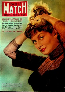 Paris Match October 31 1953 Francoise Christophe Vietnam Utrillo Lugano Race - Picture 1 of 4