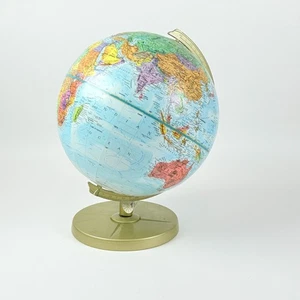 Vintage Replogle World Nation Series 12 Inch Globe Raised 1980s Metal Base - Picture 1 of 7