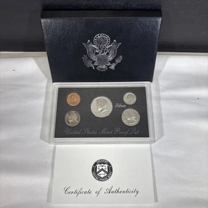 1996-S US Mint Silber Proof Set OGP CoA, Box - KOSTENLOSER VERSAND! - Bild 1 von 7