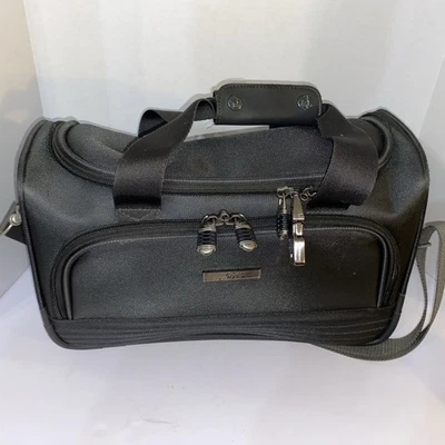 BOLSO DE GIMNASIO SKYWAY NEGRO PARA LLEVAR FIN DE SEMANA CON DOBLE ASA Y CORREA PARA EL HOMBRO + BLOQUEO! Foto 1 de 4