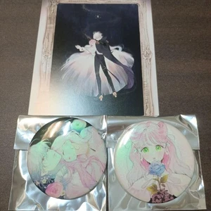 3 Flower Mete Meteor Popup Can Badge Postcard - Picture 1 of 1