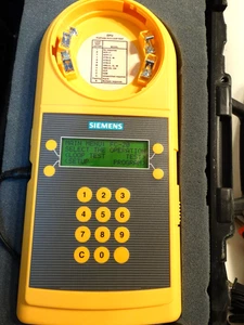 SIEMENS DPU 500-033260 DEVICE PROGRAMMER TESTER FIRE ALARM DETECTOR - Picture 1 of 9