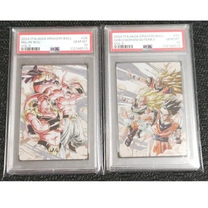 PSA 10 Son Goku Gohan Majin Buu Sequential Set 2024 ITAJAGA DRAGON BALL VOL.5 - Picture 1 of 2