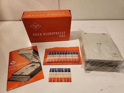 Agfa Germany F8S Typ 5256 Klebenpresse Movie Film Splicer 8mm LQQK - Image 1 of 3