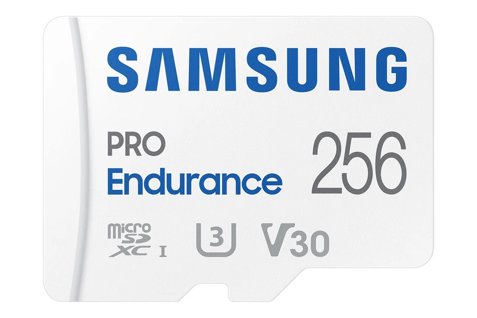 Samsung PRO Endurance 256GB microSDXC UHS-I U3 100MB/s Video Monitoring Memory C - Image 1 of 4